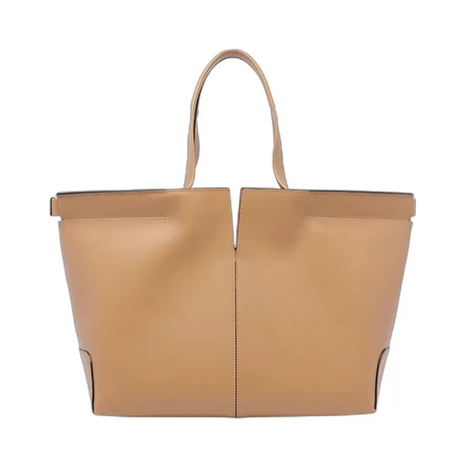 Logo Debossed Medium Tote Bag