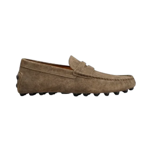 Round-Toe Slip-On Loafers
