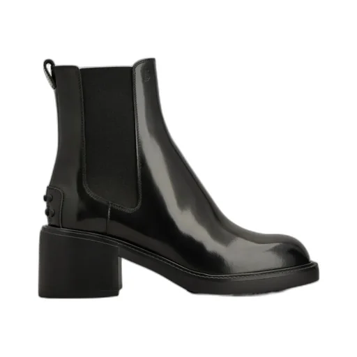 Block Heel Chelsea Boots