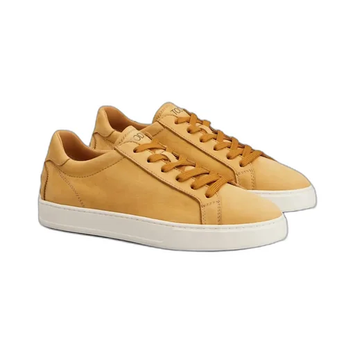 Logo Stamped Lace Up Sneakers