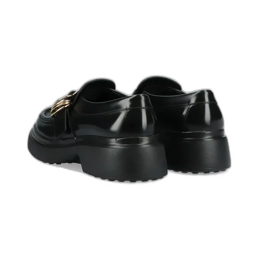 Rings Buckle Slip-On Loafers