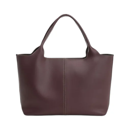 Logo Plaque Medium-Small Shopping Bag