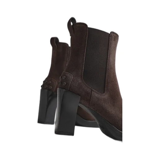80Mm Suede Chelsea Boots