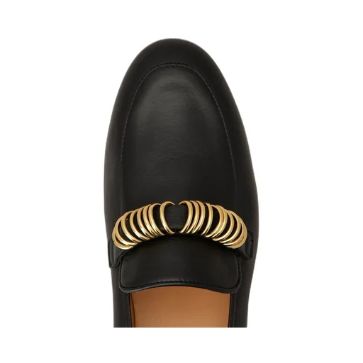 Round-Toe Slip-On Loafers