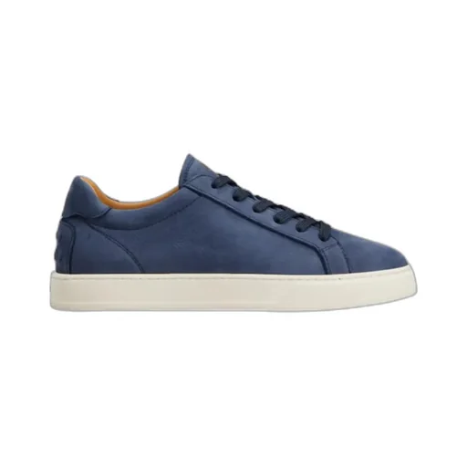 Logo Stamped Lace Up Sneakers