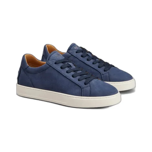 Logo Stamped Lace Up Sneakers