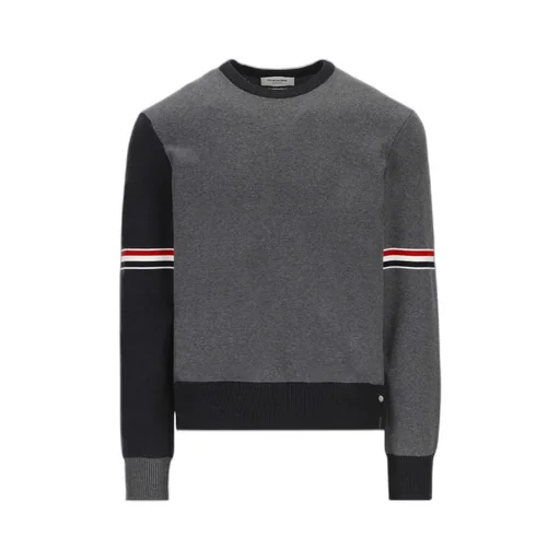 Color-Block Crewneck Sweater