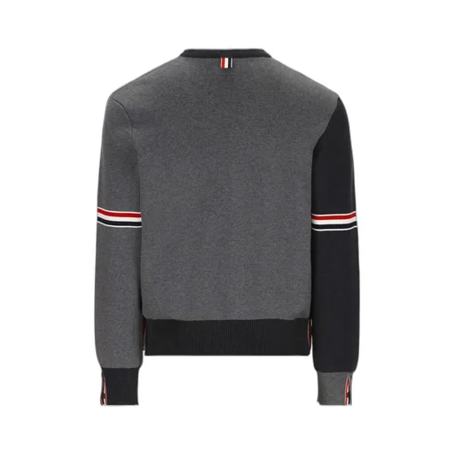 Color-Block Crewneck Sweater