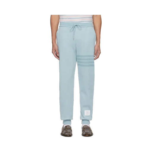4-Bar Striped Drawstring Track Pants