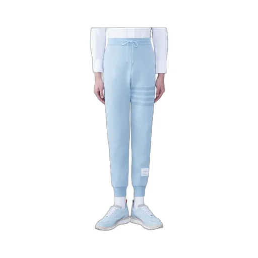 4-Bar Striped Drawstring Track Pants