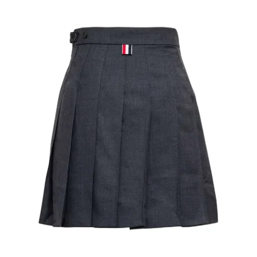 Pleated Mini Skirt
