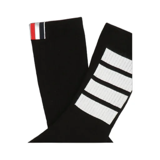 4 Bar Logo Detailed Socks
