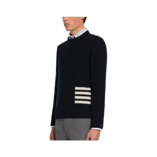 4-Bar Crewneck Sweater