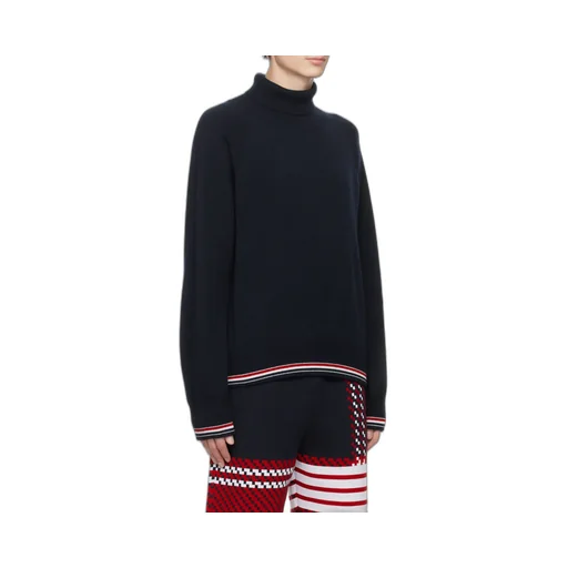 High Neck Knitted Sweater