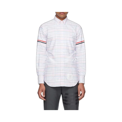 Checked Long-Sleeved Shirt