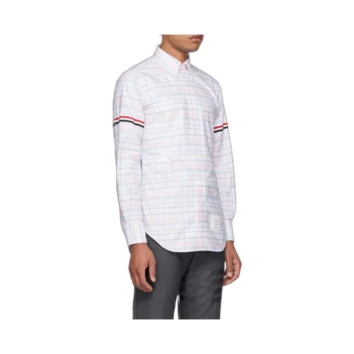 Checked Long-Sleeved Shirt