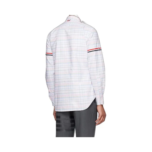 Checked Long-Sleeved Shirt