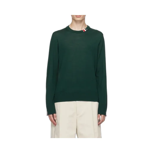 Rwb Stripe Detailed Crewneck Jumper
