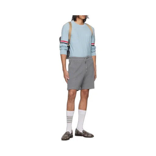 Logo Patch Drawstring Shorts