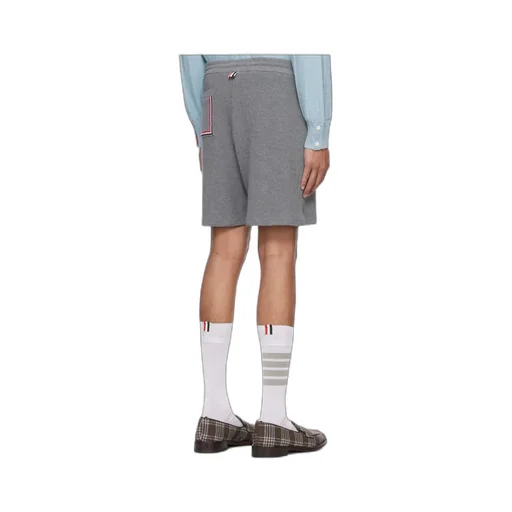 Logo Patch Drawstring Shorts