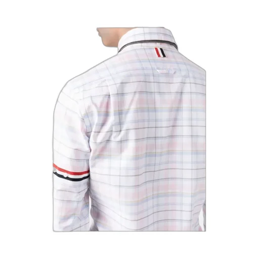 Checked Long-Sleeved Shirt