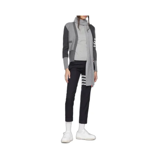 4-Bar Panelled Crop Pants