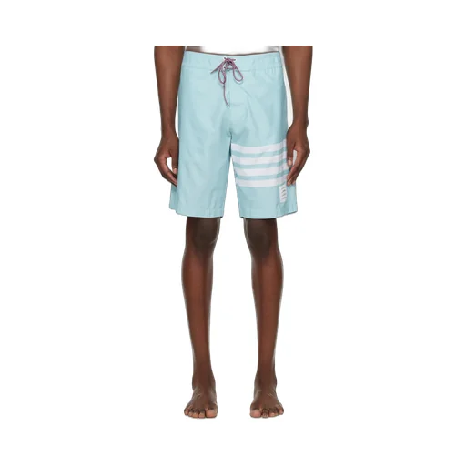 4-Bar Drawstring Shorts