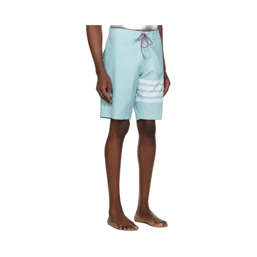 4-Bar Drawstring Shorts