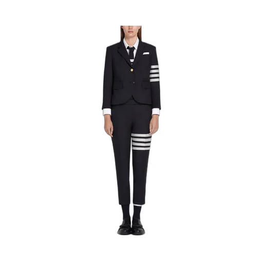 4-Bar Panelled Crop Pants