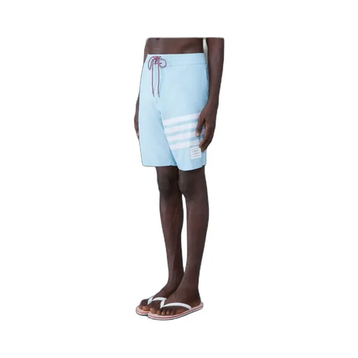 4-Bar Drawstring Shorts