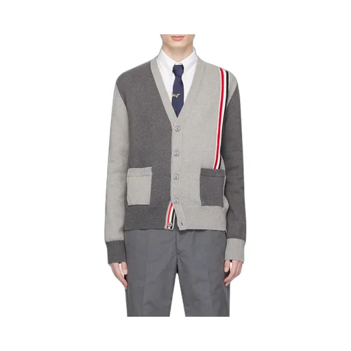 Funmix V-Neck Long-Sleeved Cardigan