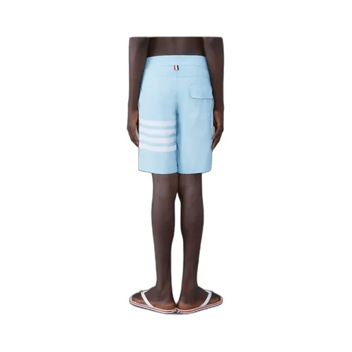 4-Bar Drawstring Shorts