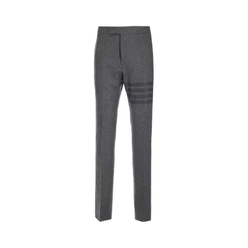 4 Bar Rolled Hem Trousers