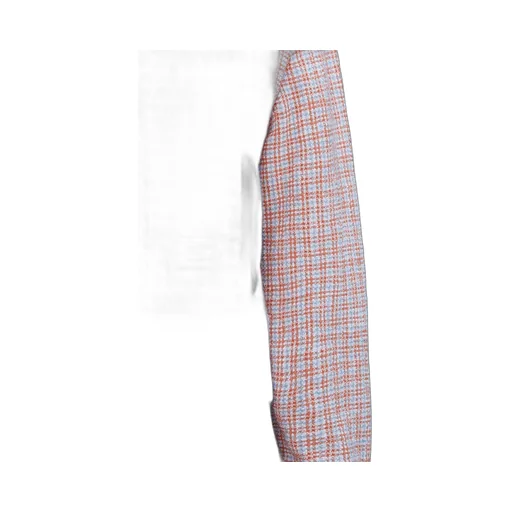 Checked Tweed Cardigan