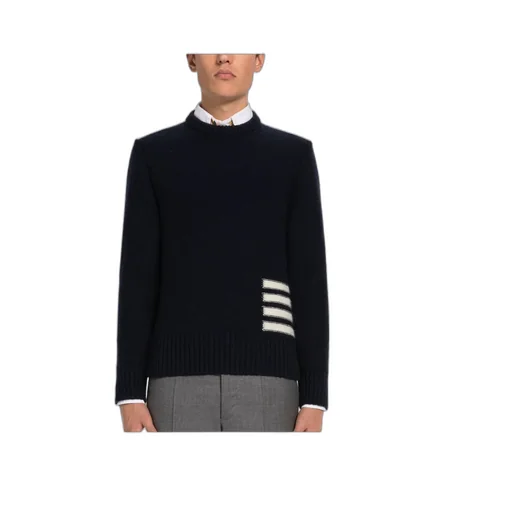4-Bar Crewneck Sweater