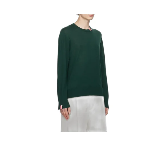 Rwb Stripe Detailed Crewneck Jumper