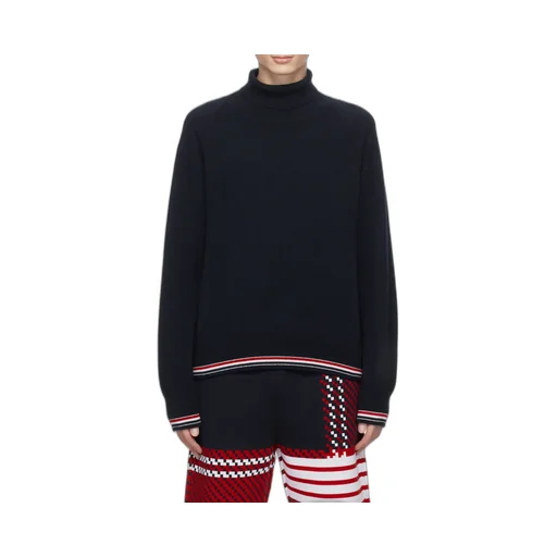 High Neck Knitted Sweater