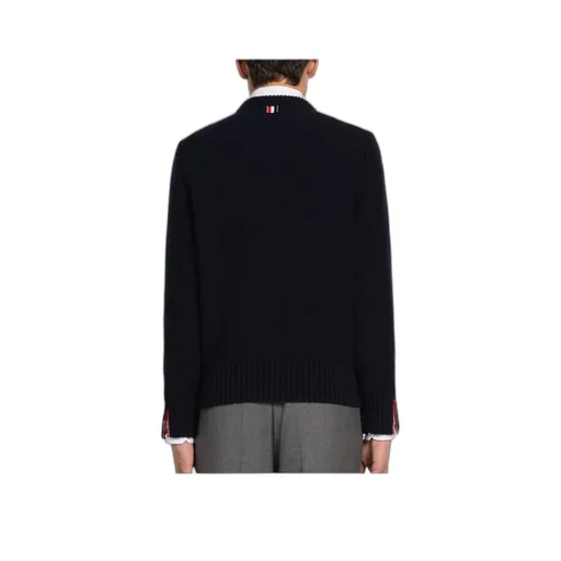 4-Bar Crewneck Sweater