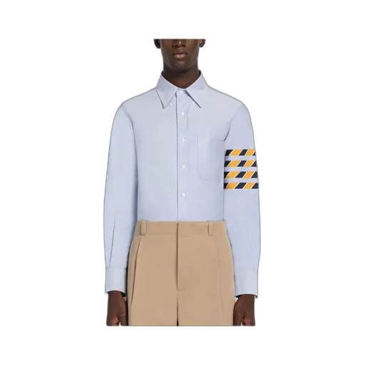 4-Bar Stripe Long-Sleeved Shirt