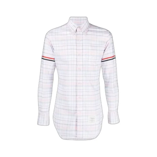 Checked Long-Sleeved Shirt
