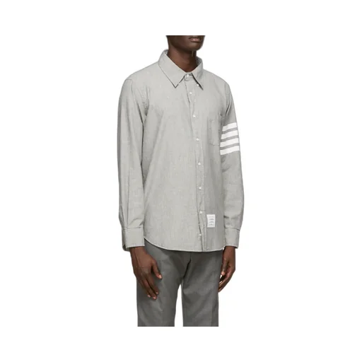 4-Bar Denim Shirt