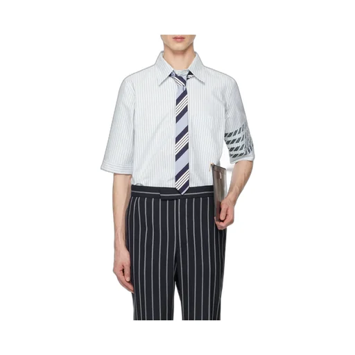 Striped Short-Sleeved Shirt