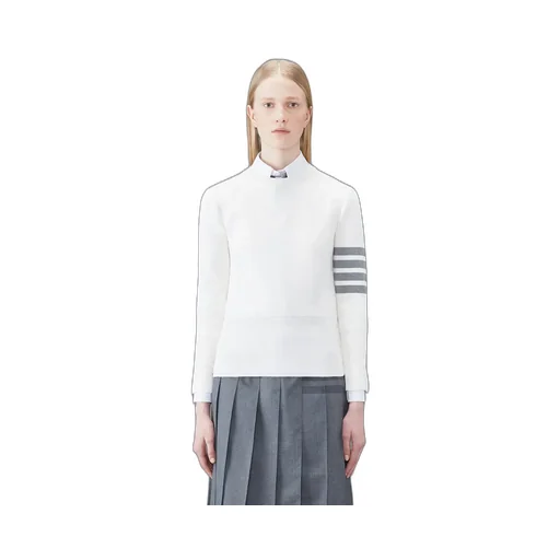 4-Bar Crewneck Knitted Jumper