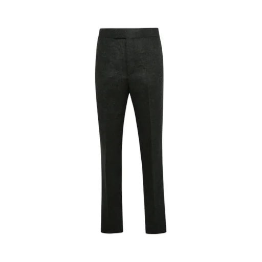 Straight-Leg Tailored Pants