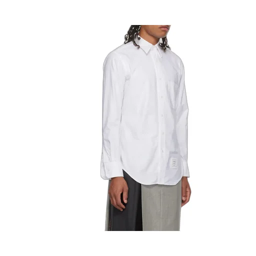Logo-Patch Cotton Shirt
