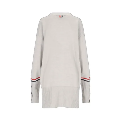 Virgin Wool V-Neck Cardigan