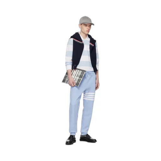4-Bar Drawstring Jogger Pants
