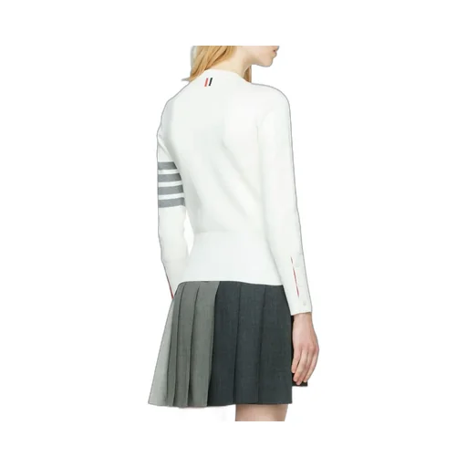 4-Bar Crewneck Knitted Jumper