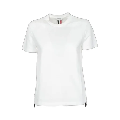 Rwb Stripe Asymmetric Hem T-Shirt
