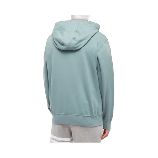 Logo-Patch Drawstring Hoodie